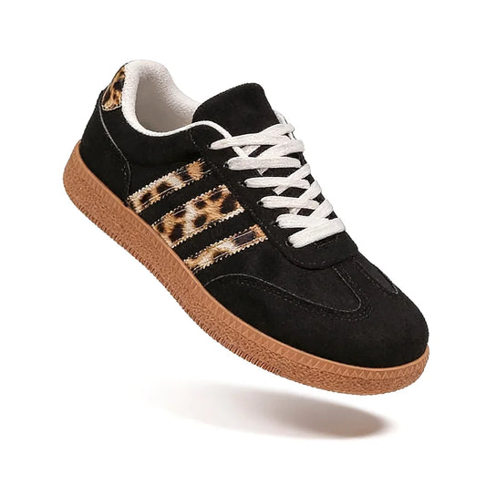 Samba Retro Black Leopard Sneakers