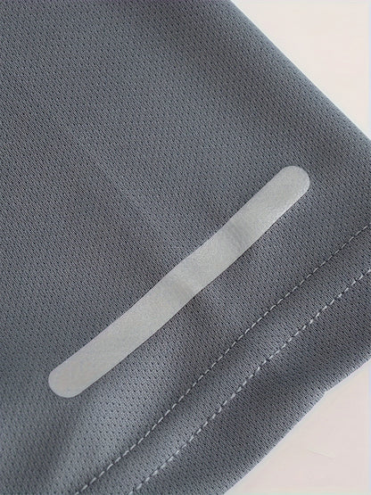 6-Pack Quick-Dry Athletic T-Shirts with Reflective Stripes