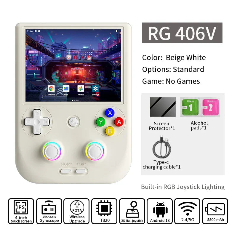 ANBERNIC RG 406V Handheld Game Console