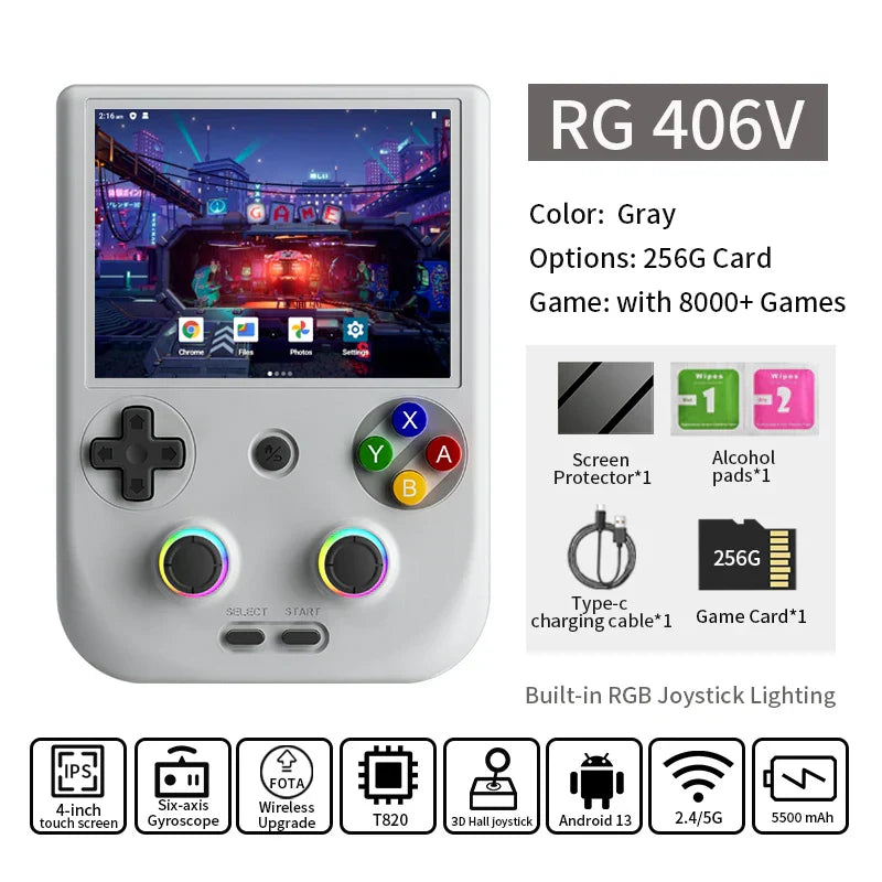 ANBERNIC RG 406V Handheld Game Console