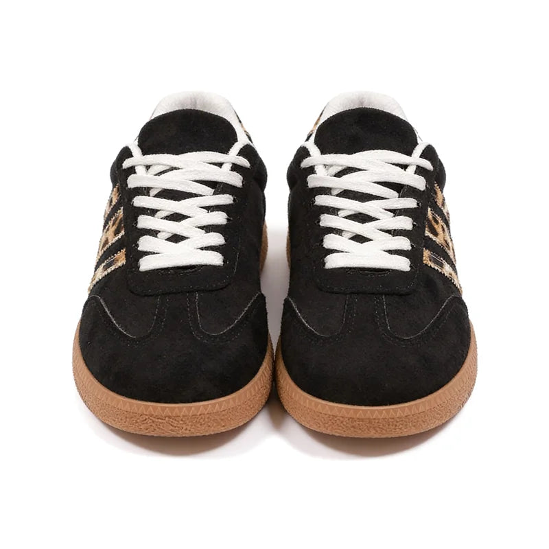 Samba Retro Black Leopard Sneakers