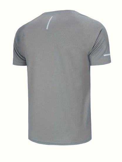 6-Pack Quick-Dry Athletic T-Shirts with Reflective Stripes